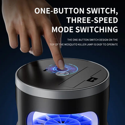 Indoor Insect Trap with Light and Suction Non Zapper Flying Bug Catcher for Mosquitoes Fruit Flies Gnats and Moths for Home Use
